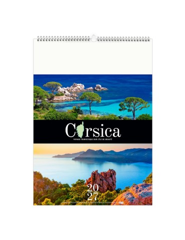 Calendrier illustré Corsica 2027 à personnaliser 2