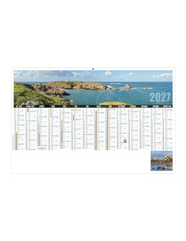 Calendrier illustré 2027 LIBRE CHOIX BRETON personnalisé