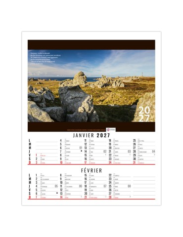 Calendrier illustré 2027 personnalisé MATISSE 2