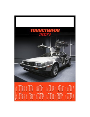 Poster calendrier 2027 personnalisé AUTOMOBILE