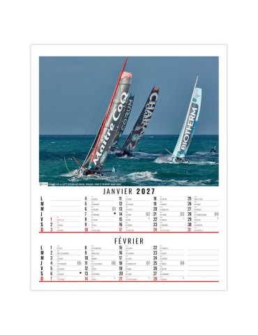 Calendrier illustré 2027 THOMAS personnalisable 2