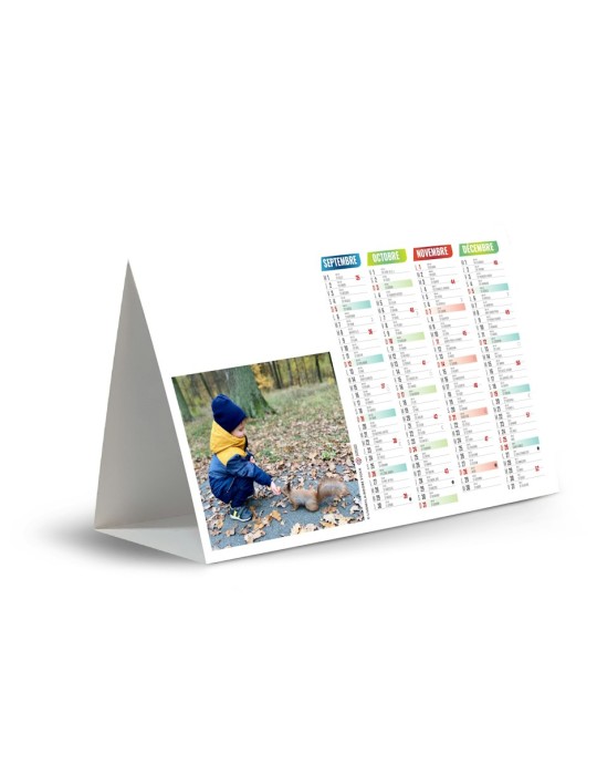 Calendrier chevalet KIDS 2027 personnalisable