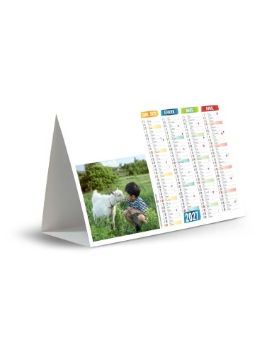 Calendrier chevalet KIDS 2027 personnalisable 2
