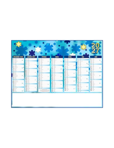 Calendrier bancaire Matthieu 2027 à personnaliser 2