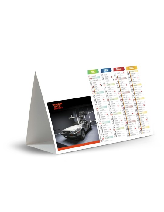 Calendrier chevalet de comptoir 2027 Classics personnalisé