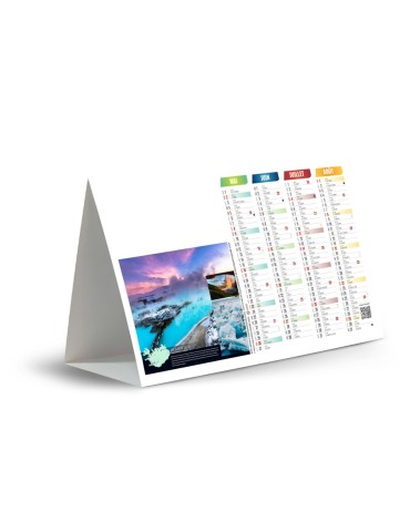 Calendrier chevalet 2027 personnalisable Thermalisme