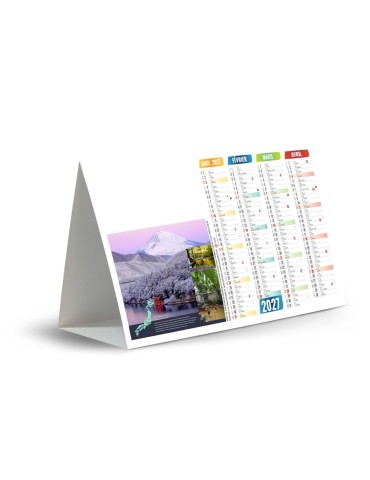 Calendrier chevalet 2027 personnalisable Thermalisme 2