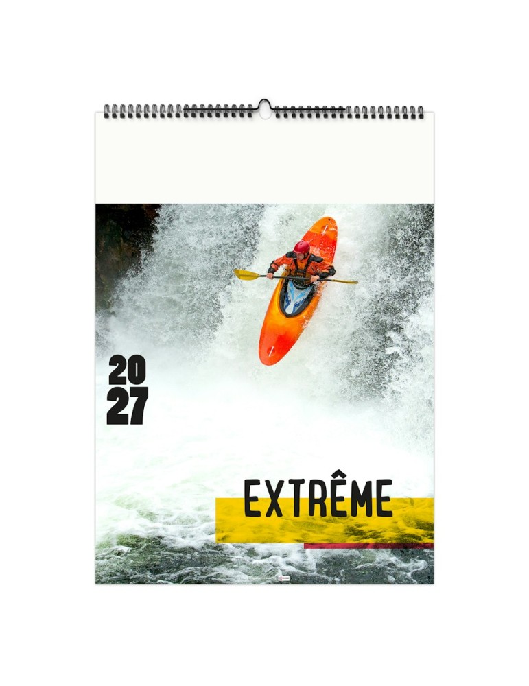 Calendrier illustré 2027 personnalisé EXTRÊME
