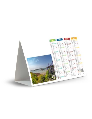 Calendrier chevalet de comptoir 2027 TRISKELE