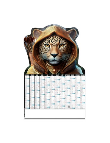 Calendrier bancaire 2027 personnalisé ROBIN WOOD