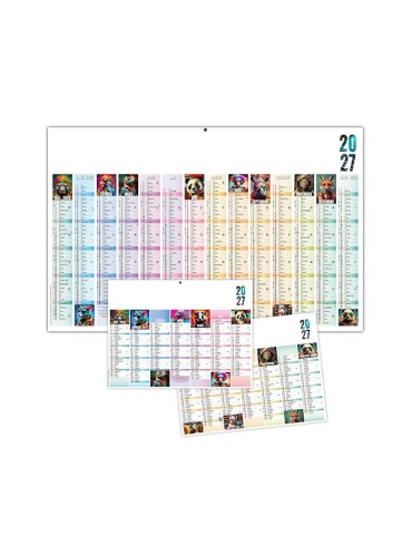 Calendrier bancaire 2027 personnalisé PICTURES