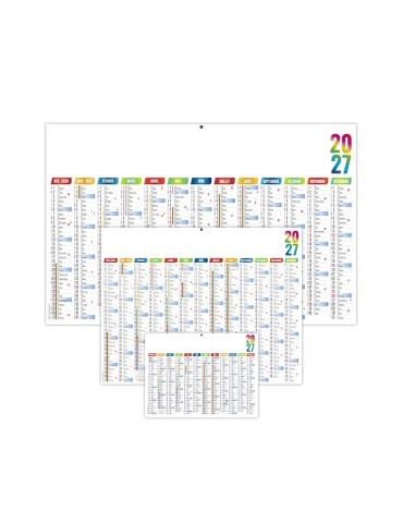 Calendrier bancaire 2027 personnalisé Maximilien