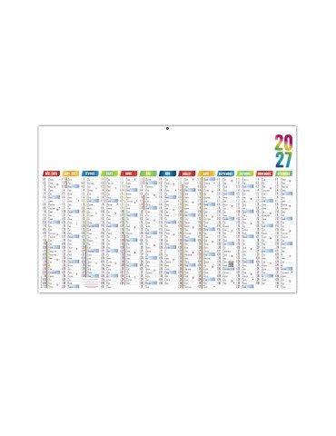 Calendrier bancaire 2027 personnalisé Maximilien 2