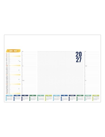 Sous-main 2027 personnalisable Écolier variable