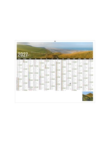 Calendrier bancaire Libre Choix Calaisien 2027 personnalisé 2