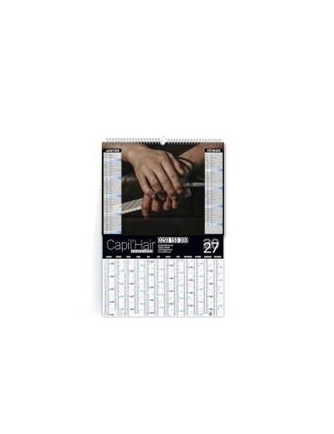 Calendrier illustré 2 en 1 2027 à personnaliser Création