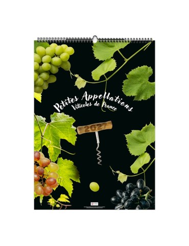 Calendrier illustré 2027 Petites Appellations Viticoles