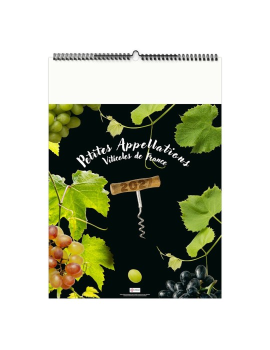 Calendrier illustré 2027 Petites Appellations Viticoles