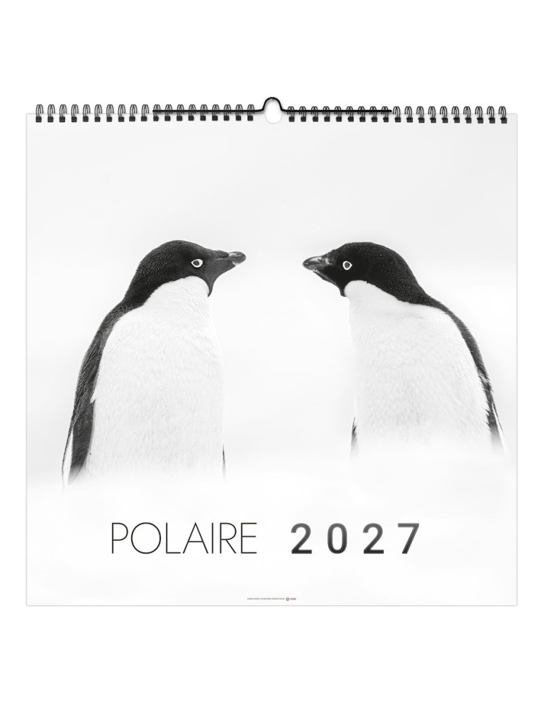 Calendrier illustré 2027 Polaire personnalisable