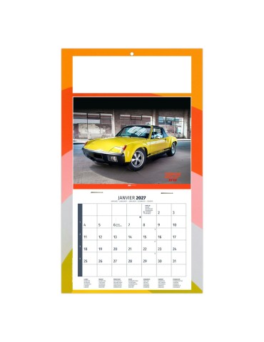 Calendrier 1 vue 2027 personnalisé Yann 2