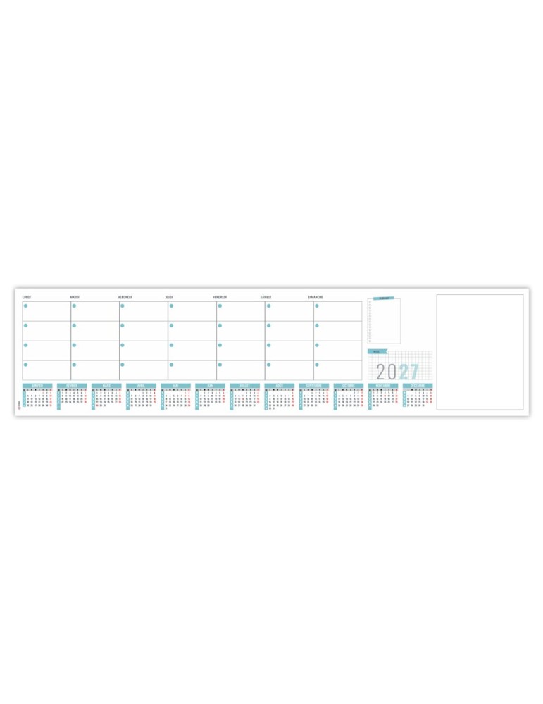 Sous-main clavier SMC PLANNER personnalisable