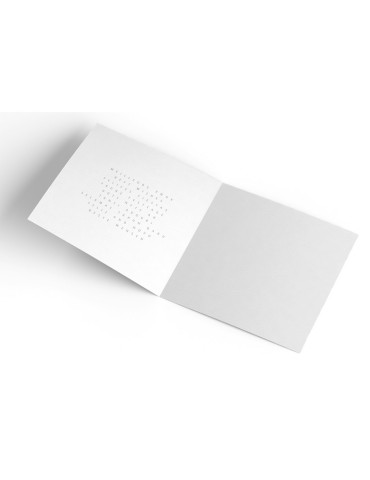Carte de vœux avec calendrier 2027 CORSÉ personnalisable 2
