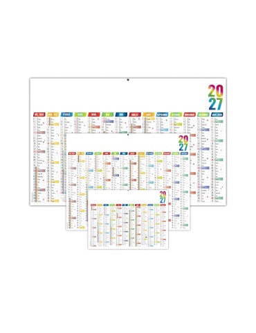 Calendrier bancaire 2027 Casimir avec logo