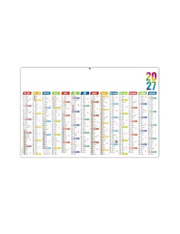 Calendrier bancaire 2027 Casimir avec logo 2