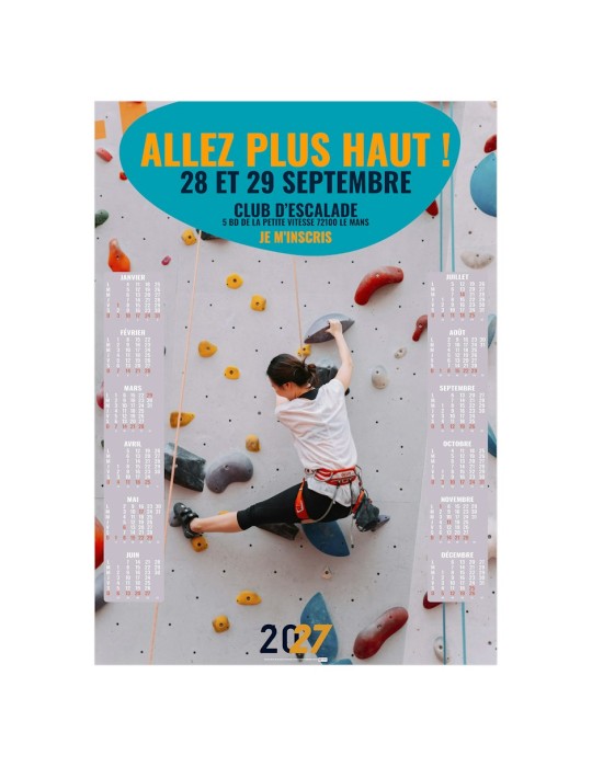 Poster personnalisable Création pour votre communication