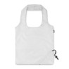 Sac de Courses Pliable Éco-responsable en RPET - FOLDPET Matières : PET recyclé Couleurs : blanc cadeau collaborateur premium