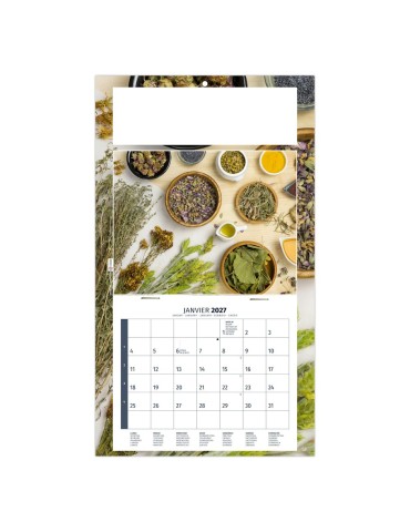 Calendrier illustré 2027 PHYTO personnalisable