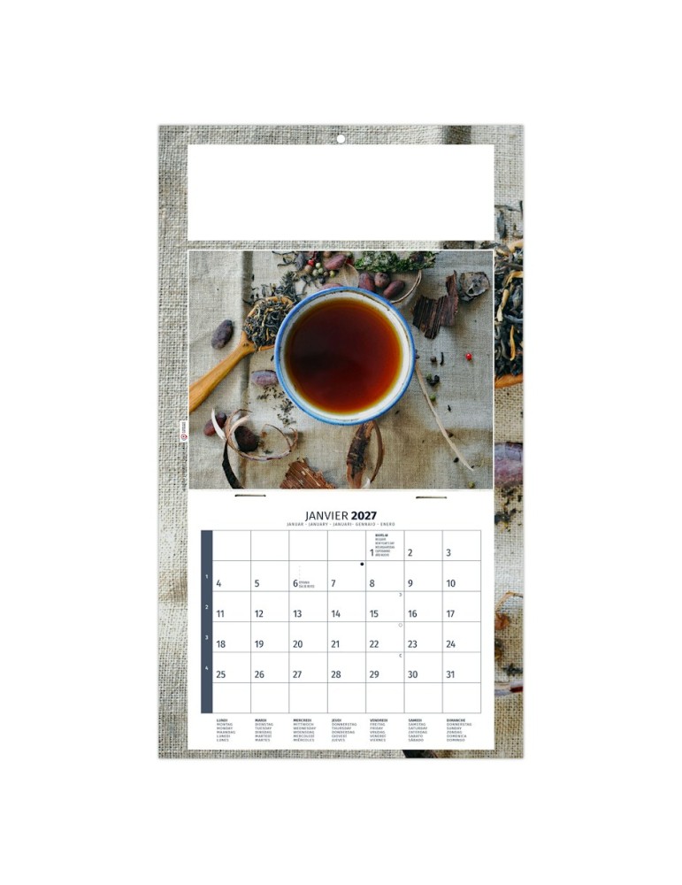 Calendrier illustré 2027 PHYTO personnalisable
