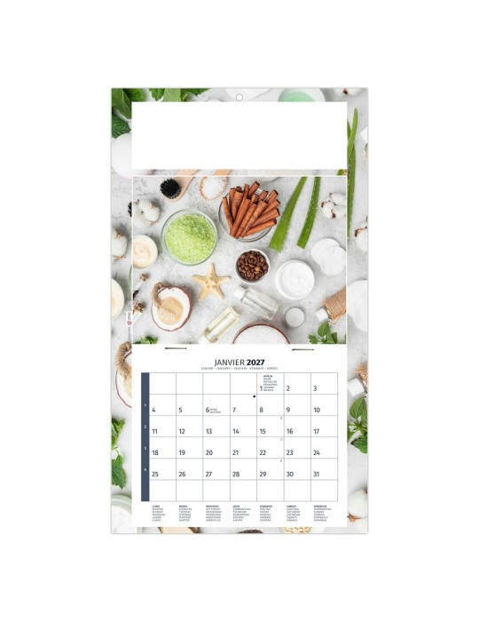 Calendrier mural 2027 Diet personnalisé, thème diététique