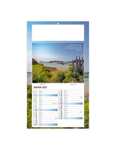 Calendrier mural 2027 ESTEBAN personnalisable