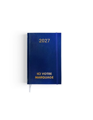 Agenda de chantier 2027 personnalisable avec couverture rigide