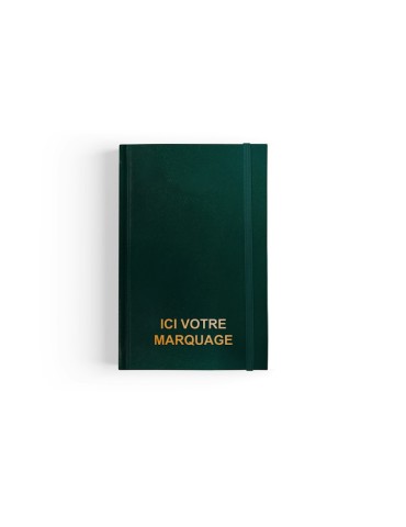 Carnet de chantier 2027 personnalisable, couverture rigide
