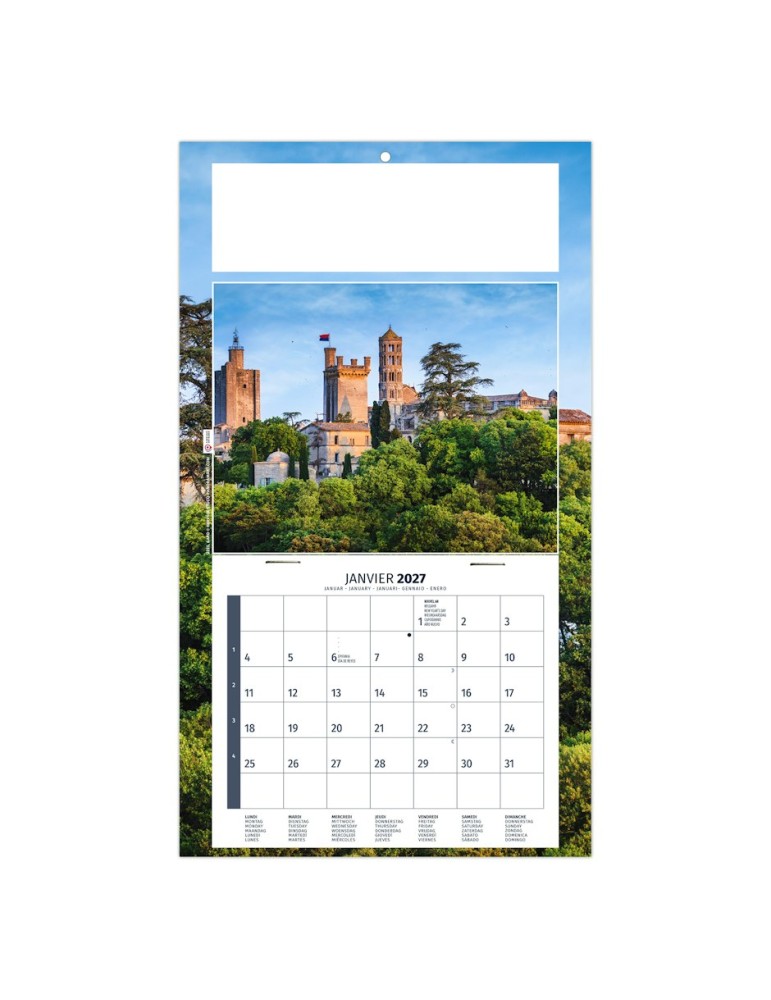 Calendrier illustré 2027 ALAIN personnalisable