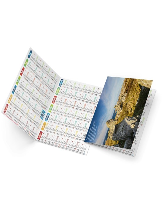 Calendrier de poche 2027 illustré personnalisable Dorian