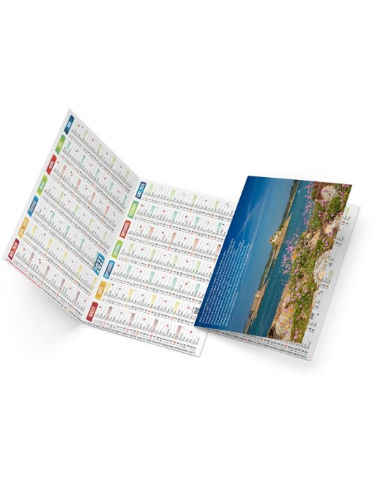 Calendrier de poche 2027 illustré personnalisable Dorian