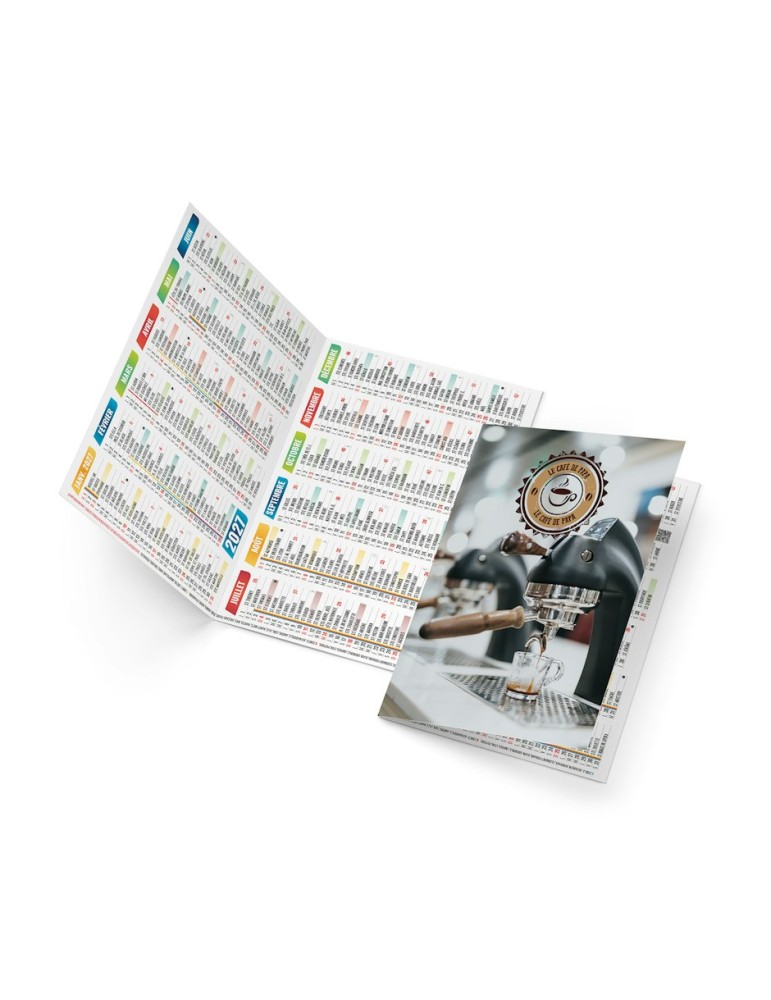 Calendrier de poche 2027 Création à personnaliser