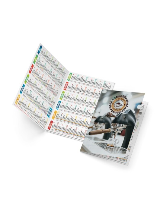 Calendrier de poche 2027 Création à personnaliser