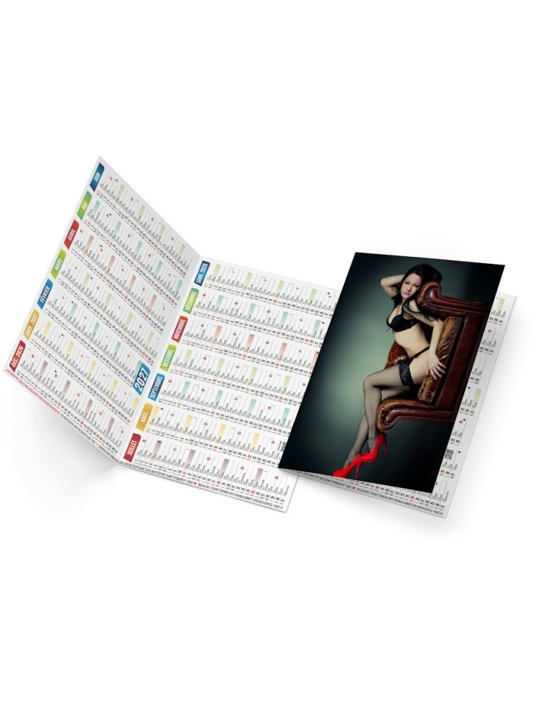 Calendrier de poche Lili 2027 personnalisé