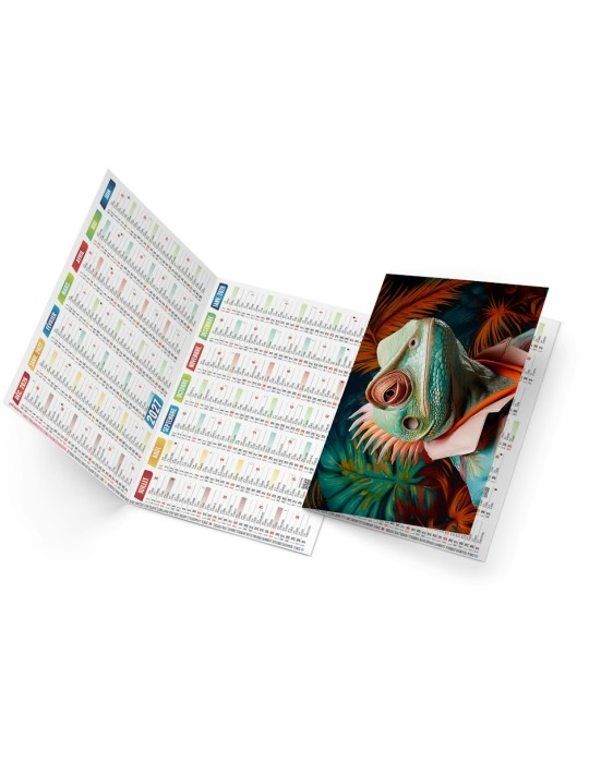 Calendrier de poche 2027 personnalisé JEAN