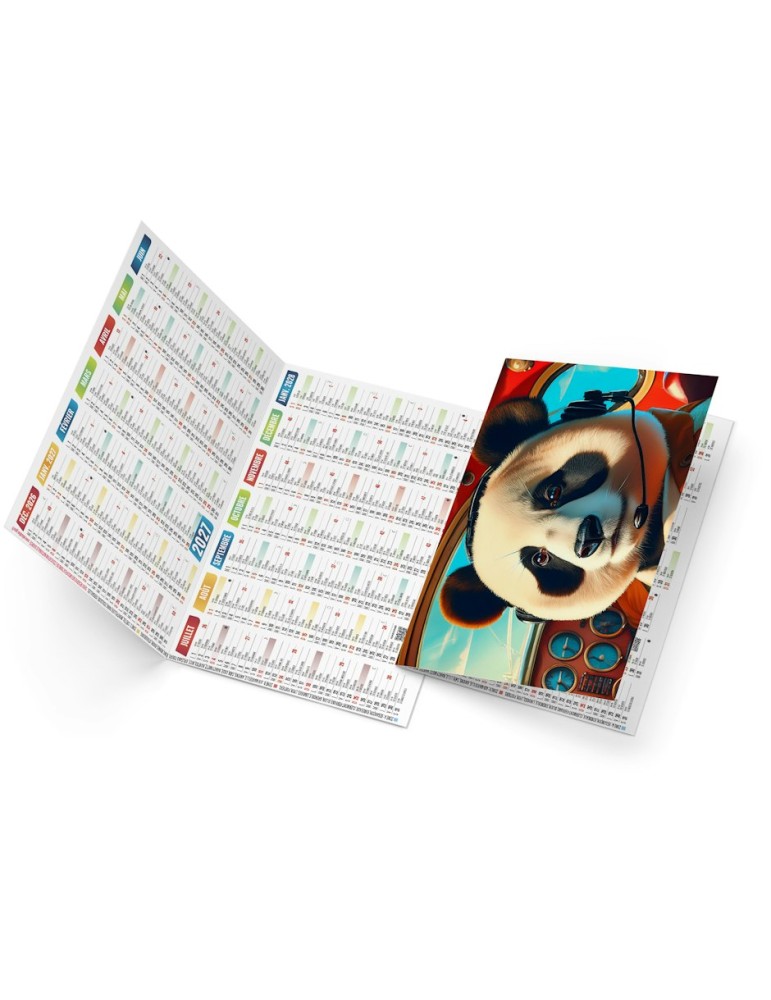 Calendrier de poche 2027 personnalisé JEAN