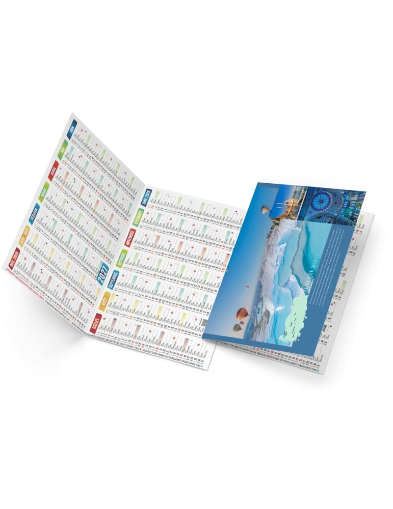 Calendrier de poche 2027 personnalisé BAPTISTE