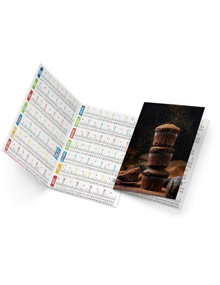 Calendrier de poche 2027 personnalisé KIM