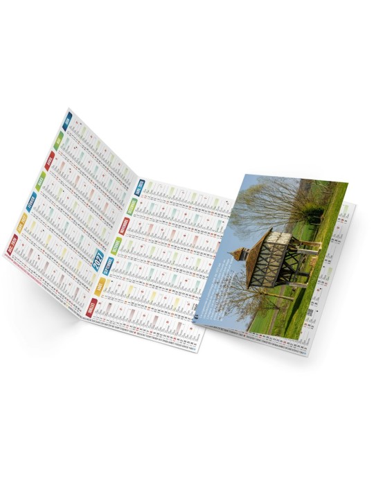 Calendrier de poche Ange 2027 personnalisé