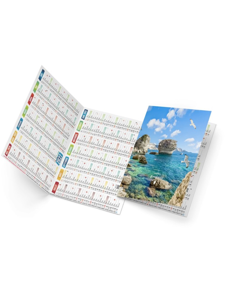 Calendrier de poche illustré 2027 Ella personnalisable