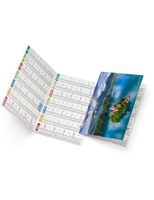 Calendrier de poche illustré 2027 Roberto personnalisable
