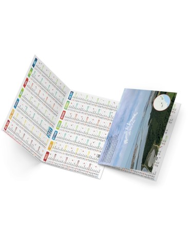 Calendrier de poche 2027 Arthur personnalisable, vignobles 2